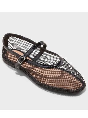 A New Day Issa Mesh Mary Jane Flats Womens Various Sizes